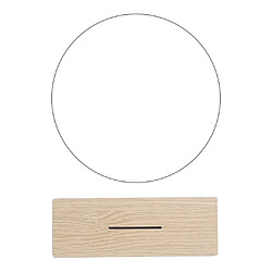 Base En Bois De Miroir Décoratif De Miroir De Maquillage Acrylique Irrégulier Pour La Salle De Bains C