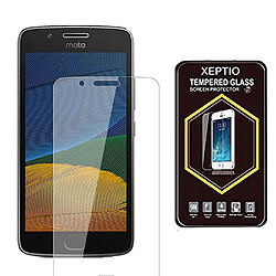 Xeptio Lenovo Moto G5 5 pouces : Vitre protection d'écran en verre trempé - Tempered glass Screen protector