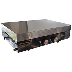 Plancha gaz 2 brûleurs 5kw - PG035C - COOK'IN GARDEN