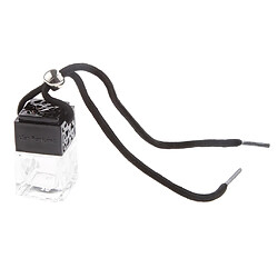 Charme Pendentif De Bouteille De Parfum En Verre Vide Pour Voiture Suspendue Decor Square