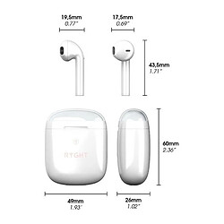 Acheter Casques Bluetooth avec Microphone Ryght R483904 DYPLO 2 Blanc