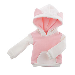 Avis Sweat à Capuche En Coton Molletonné Avec Oreilles De Chat Pour 1/6 BJD SD Rose