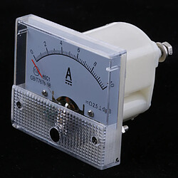 Acheter Jauge de courant analogique d'ampère de mètre de panneau d'ampèremètre de CC 0-10A et résistance de shunt de 75mV