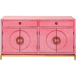 Karedesign Buffet Disk rose 4 portes Kare Design