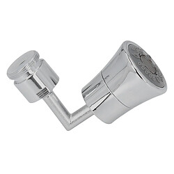 ComfortXL Aérateur de robinet 720 degrés, diamètre de 24 mm/0,9 pouce, grand angle, 5 fonctions, pulvérisation anti-éclaboussures, embout prolongateur pour la cuisine 