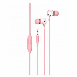 Casque bouton SPC Internet 4603P Rose 