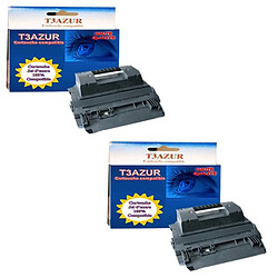 T3AZUR - Lot de 2 Toners génériques HP CC364A / HP 64A 