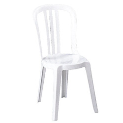 GrosFillex Chaise de Jardin Miami Bistrot Blanc