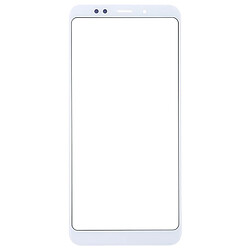 Wewoo Écran avant lentille en verre pour Xiaomi Redmi 5 Plus (blanc)