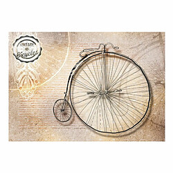 Paris Prix Papier Peint Vintage Bicycles Sepia 105 x 150 cm