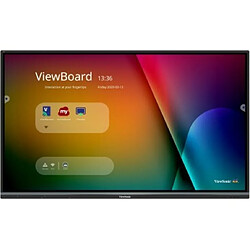 Viewsonic IFP5550-3 tableau blanc interactif et accessoire 139,7 cm (55") 3840 x 2160 pixels Écran tactile Noir HDMI 