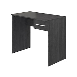 Avis Pegane Bureau en panneau de particules mélaminés coloris gris - Longueur 50 x Profondeur 90 x Hauteur 73 cm