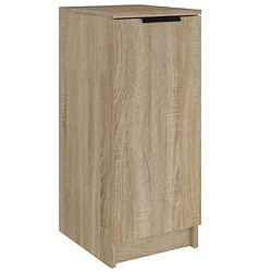 vidaXL Armoire à chaussures Chêne Sonoma 30x35x70 cm Bois d'ingénierie