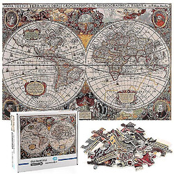 Universal Puzzle 1000 pièces Puzzle adulte enfant - carte du vieux monde puzzle puzzle 1000 DIY jouets 