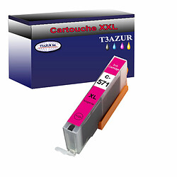 Cartouche Compatible Canon CLI571 XL Magenta - T3AZUR Cartouche Compatible pour Canon Pixma TS8052, TS8053, TS9050, TS9055 Magenta - T3AZUR