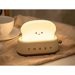 TechKidz Lampe veilleuse toastée pour Enfant Modèle Morning Blanc / Jaune