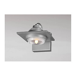 Luminaire Center Applique murale Ull 1 Ampoule G9 gris argenté