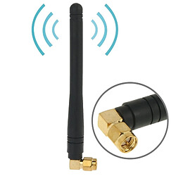 Wewoo Antenne Wifi noir Haute Qualité 3dBi SMA Mâle 435 MHz 