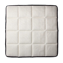 Wewoo Universel respirant quatre saisons auto glace mélange tissu maille housse de coussin de de tapis pour fournitures de bureau chaise de kaki 