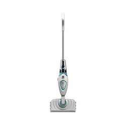 Black & Decker BLACK+DECKER FSM1605-QS Nettoyeur vapeur balai Steam Mop - 1300W - 350 ml - Blanc 