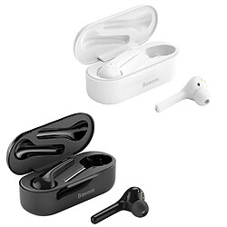 Justgreenbox TWS True Wireless Earbuds 5.0 BT Casque intra-auriculaire Stéréo Réduction du bruit Boîte de charge., Blanc