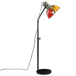 Avis vidaXL Lampadaire 25 W multicolore 30x30x90-150 cm E27