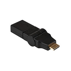 Perel Hdmi type c m,le vers type a femelle 360°