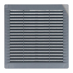 Grille de ventilation EDM 87705 Gris 20 x 20 x 0,7 cm Moustiquaire