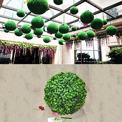 Wewoo Fleurs Artificielles Artificielle Aglaia Odorata Plante Ball Topiaire Mariage Événement Maison Décoration de plein air Pendaison Ornement, Diamètre: 8,7 pouces 