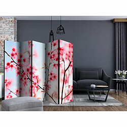 Paris Prix Paravent 5 Volets Symbol of Japan Sakura Flowers 172x225cm