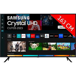 Samsung TV LED 4K 163 cm TU65CU7105KXXC