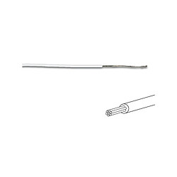 Perel Fil de c,_blage - ,,¸ 1.4 mm - 0.2 mm,,² - multibrin - blanc