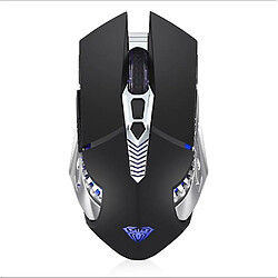 Universal Souris sans fil souris Bluetooth 3.0 / 5.0 2,4G 3 Modes 7 Boutons 1600 DPI Mouse ergonomique 