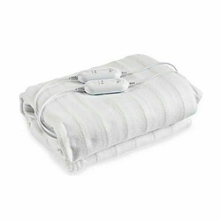 Gift Decor Chauffe-matelas Électrique Double Blanc Polyester 140 x 1 x 160 cm (6 Unités)