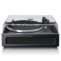 Lenco Platine vinyle avec 4 haut-parleurs incorporés LS-430BK Noir