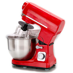 Avis Robot multifonctions 5l 1000w rouge avec hachoir et blender 1,5l en verre - robimix rouge - ROBBY