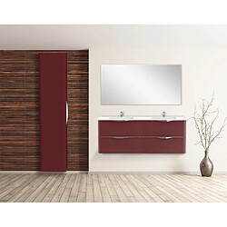 Degeo MEUBLE JAPHAR LAQUE 140 AUBERGINE