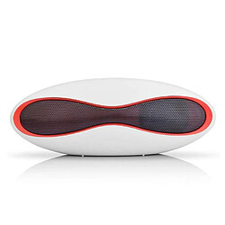 Yonis Mini Enceinte Bluetooth 3D Rugby Avec Microphone Intégré Et Slot Carte TF