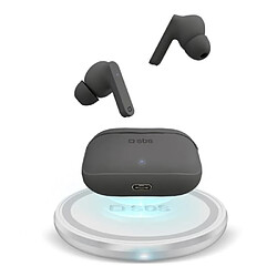 Sbs True Wireless Stereo Urban Pro Écouteurs Intra-Auriculaires 300 mAh Microphone Intégré Noir