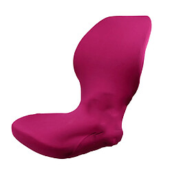 Housse de chaise d'ordinateur pivotante élastique Housse de chaise de bureau housse rose rouge pas cher