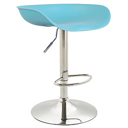 Non Tabouret de bar Anaheim plastique chromé 