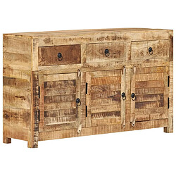 Maison Chic Buffet,Meuble de Rangement,commode pour salon,Cuisine 110x30x65 cm Bois massif de manguier -MN58663