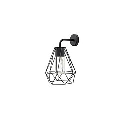 NOVA LUCE Applique ISIDORA Noir E27 18 W 