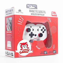 Acheter Freaks And Geeks Manette Switch - Manette Sans Fil Doggy taille enfant avec Palettes et LED - Rouge POUR Nintendo SWITCH