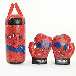 Avis Universal Spiderman gant sac de sable ensemble peluche peluche enfant sport boxe(Rouge)