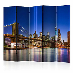 Paris Prix Paravent 5 Volets Blue New York 172x225cm 