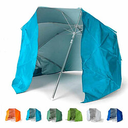 Beachline Parasol de plage portable moto pliable léger aluminium tente 200 cm Piuma, Couleur: Turquoise