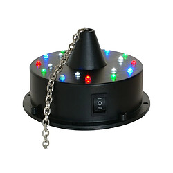 MOTEUR BOULES À FACETTES BATTERIE 18 LEDS COULEUR