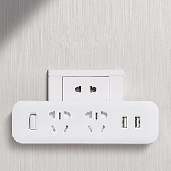 Avis Prise Connectée pour la Maison, Bureau Original Xiaomi Mijia Power Strip Convertisseur Adaptateur de Voyage Plug Portable avec 5V / 2.1A Dual USB Ports de Charge Rapide