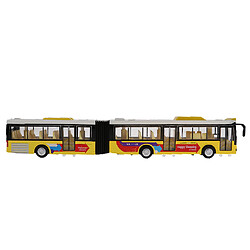 1:50 échelle alliage double bus voiture autocar tourisme voiture modèle véhicule jaune